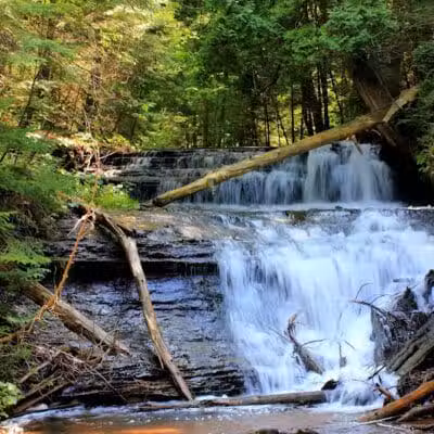 Wagner Falls Scenic Site - Munising,