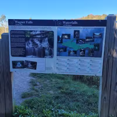 Wagner Falls Scenic Site - Munising,
