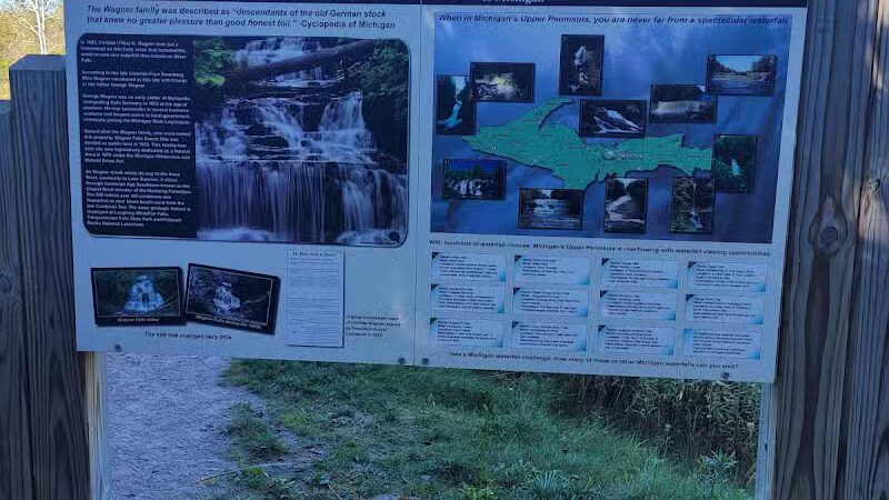 Wagner Falls Scenic Site - Munising,