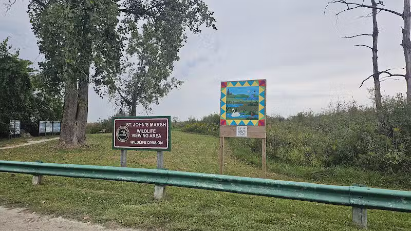 St. John's Marsh Parking Area & boat access - New Baltimore,