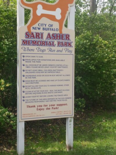 Sari Asher Memorial Dog Park - New Buffalo, MI