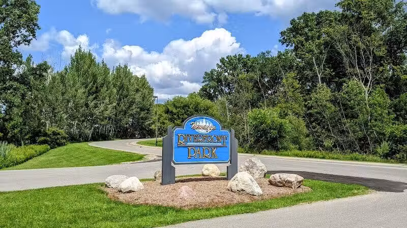 Newaygo River Front Park - Newaygo,