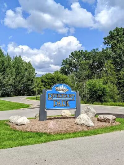 Newaygo River Front Park - Newaygo,