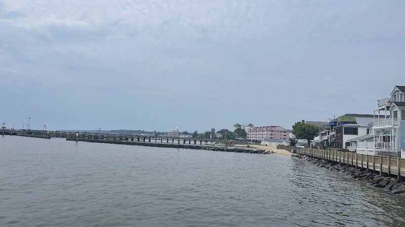 North Beach municipal parking lot - North Beach, MD