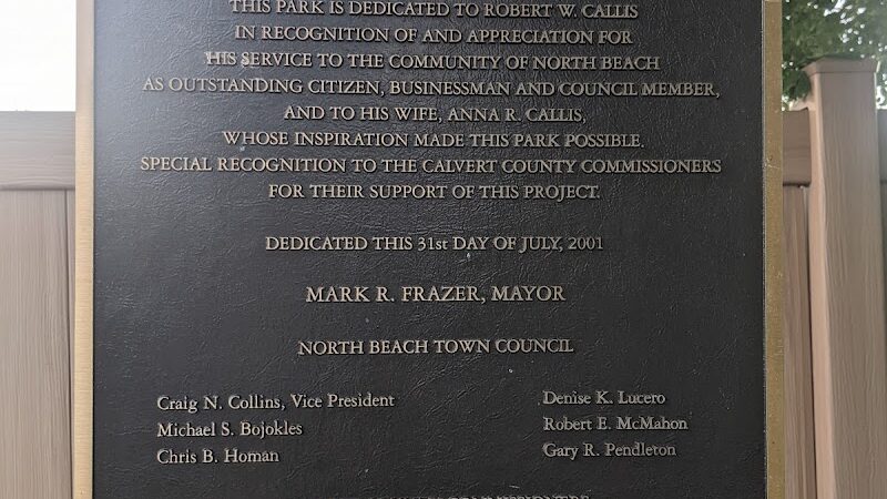 Robert W. Callis Memorial Park - North Beach, MD