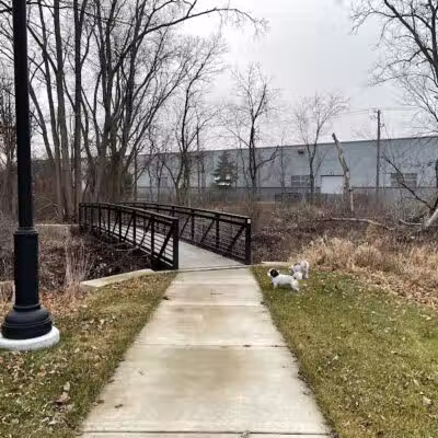 Adell Bridge and Walking Trail - Novi, MI