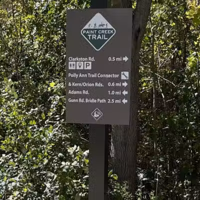 Paint Creek Junction Park - Oakland Township, MI