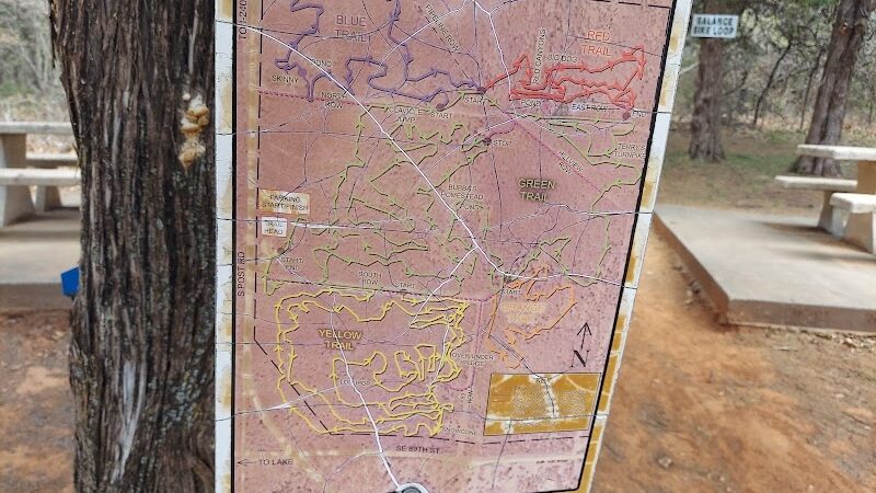 Lake Stanley Draper Mountain Bike Trails - Oklahoma City, OK