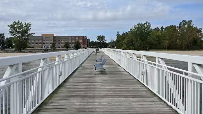 Oscoda beach park - Oscoda Township,