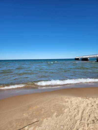Oscoda beach park - Oscoda Township,