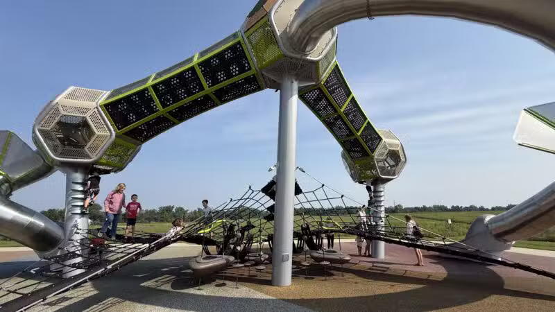 Morgan Creek Park Playground - Palo, IA