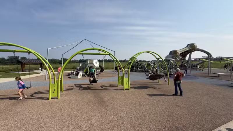 Morgan Creek Park Playground - Palo, IA