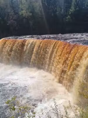 Tahquamenon Upper Falls Parking Lot - Paradise, MI
