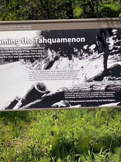 Tahquamenon Upper Falls Parking Lot - Paradise, MI