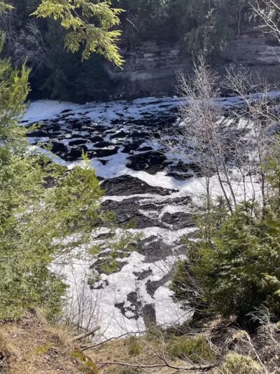 Tahquamenon Upper Falls Parking Lot - Paradise, MI