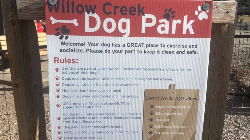 Willow Creek Dog Park - Park City, UT
