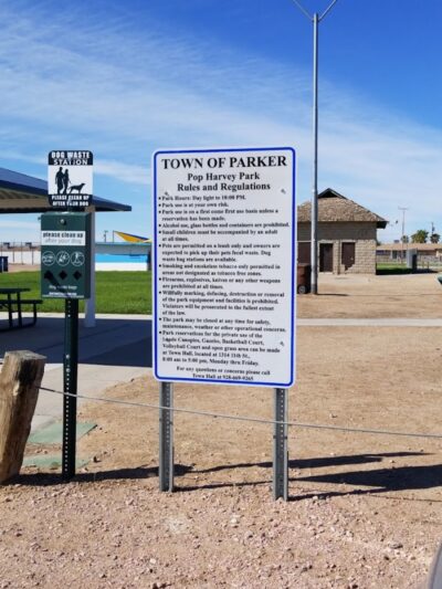 Pop Harvey Park - Parker, AZ