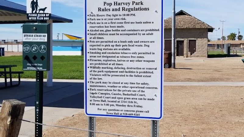 Pop Harvey Park - Parker, AZ