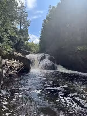 Sturgeon Falls trailhead - Pelkie,