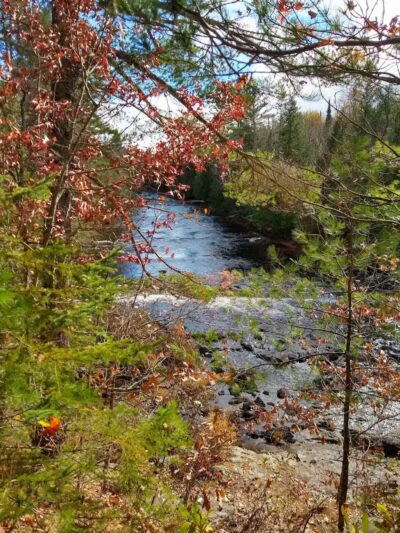 Sturgeon Falls trailhead - Pelkie,