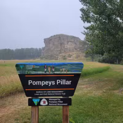 Pompeys Pillar National Monument - Pompeys Pillar, MT