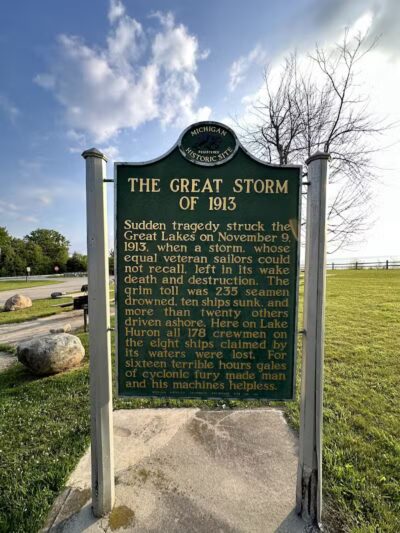 Lake Huron Roadside Park - Port Sanilac,