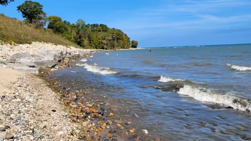 Lake Huron Roadside Park - Port Sanilac,