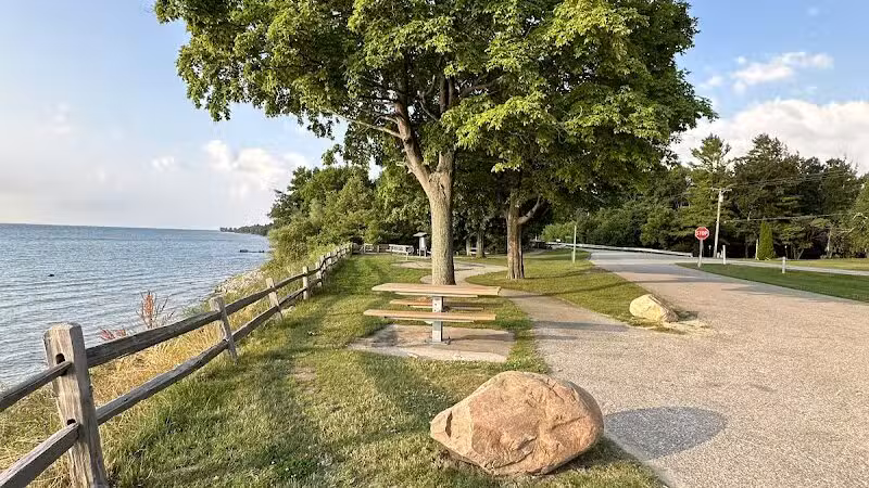 Lake Huron Roadside Park - Port Sanilac,