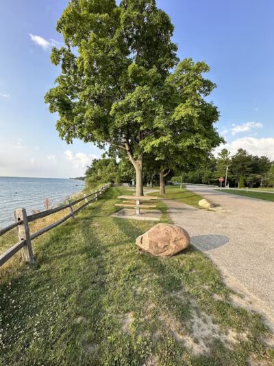 Lake Huron Roadside Park - Port Sanilac,