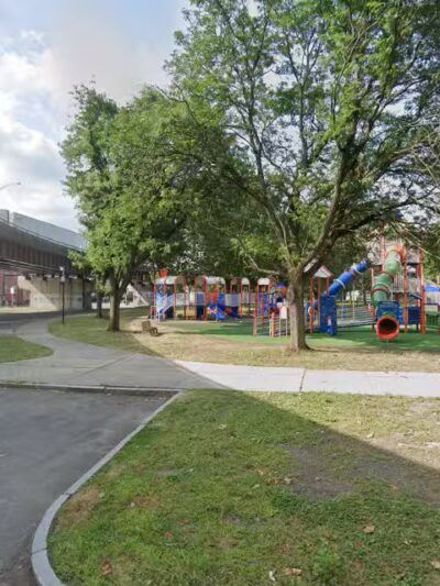 RiverPark Playground - Main entrance -Dogs Park - Rensselaer, NY