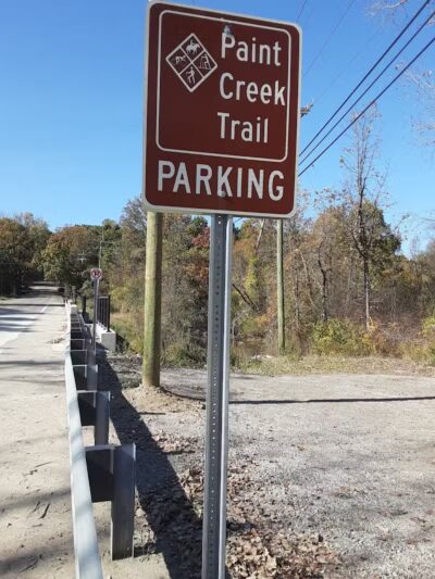 Paint Creek Trail parking - Dutton Rd - Rochester Hills,