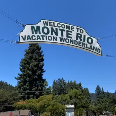 Monte Rio Public Beach - RUSSIAN RIVER, CA