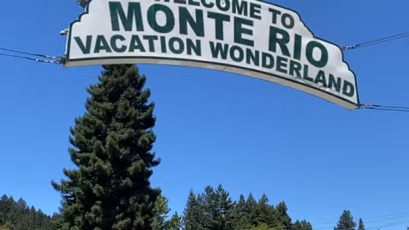 Monte Rio Public Beach - RUSSIAN RIVER, CA