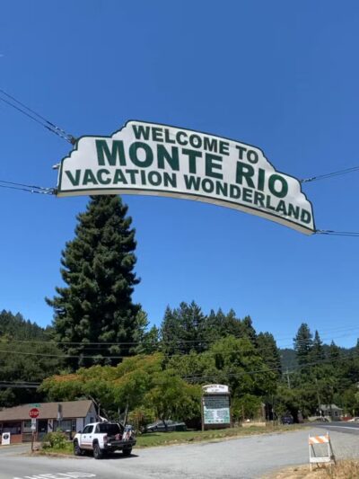 Monte Rio Public Beach - RUSSIAN RIVER, CA