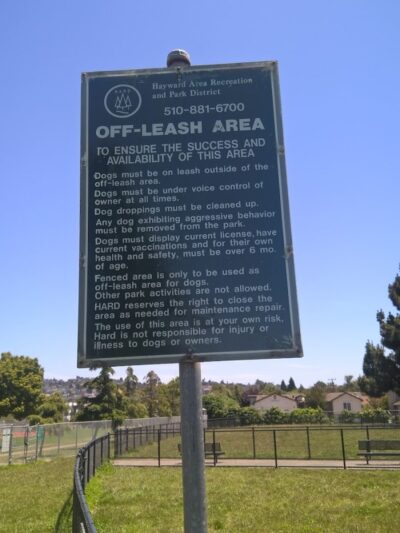 Edendale Dog Park - San Lorenzo, CA