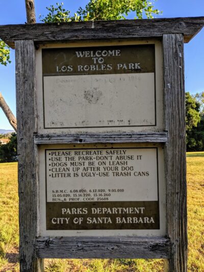 Los Robles Park - Santa Barbara, CA