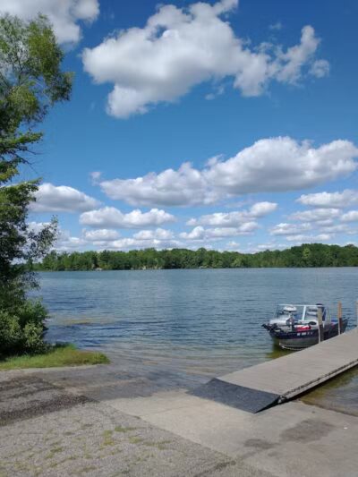 Sessions Lake Boat Launch - Saranac,
