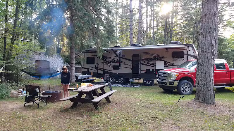 East Branch of the Fox River State Forest Campground - Seney,