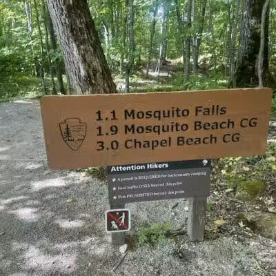 Chapel Falls Trailhead - Shingleton,