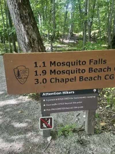 Chapel Falls Trailhead - Shingleton,