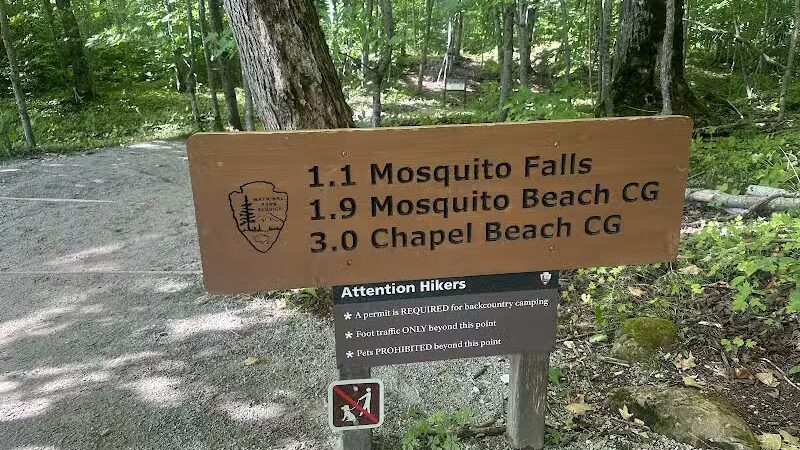 Chapel Falls Trailhead - Shingleton,
