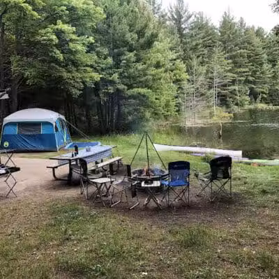Kingston Lake State Forest Campground - Shingleton,