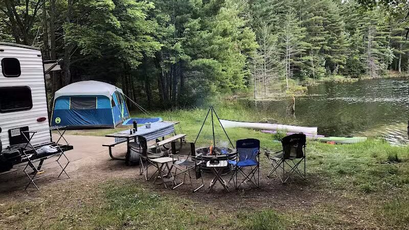 Kingston Lake State Forest Campground - Shingleton,