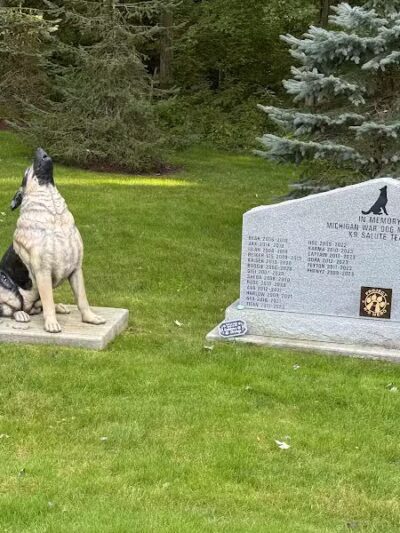 Michigan War Dog Memorial - South Lyon,