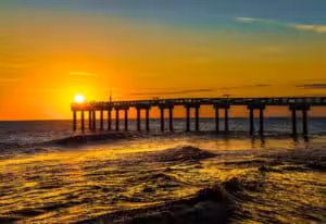St. Johns County Ocean Pier & Courts Park - St. Augustine, FL
