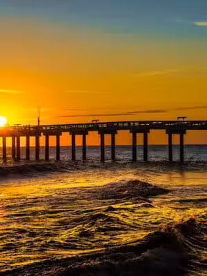 St. Johns County Ocean Pier & Courts Park - St. Augustine, FL