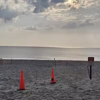 Vilano Drive on Beach - St. Augustine, FL