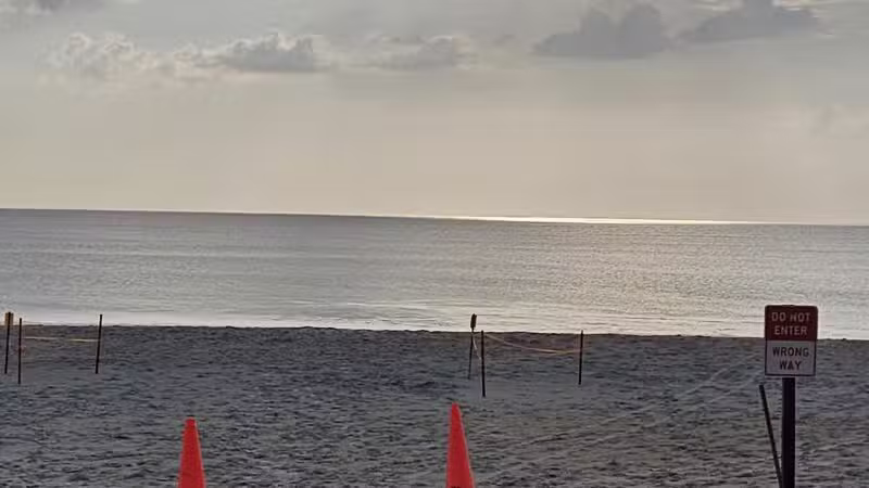 Vilano Drive on Beach - St. Augustine, FL