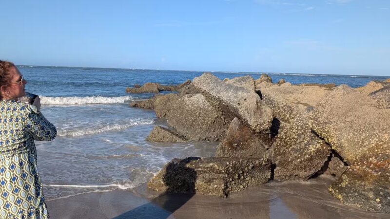 Vilano Drive on Beach - St. Augustine, FL