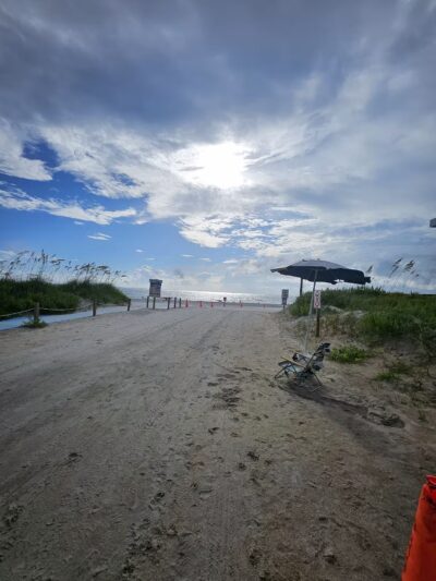 Vilano Drive on Beach - St. Augustine, FL